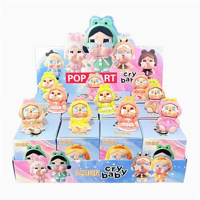 展示盒12只庄植绒摆件
坐姿穿裙子哭娃
混色混款 - OBL10364441