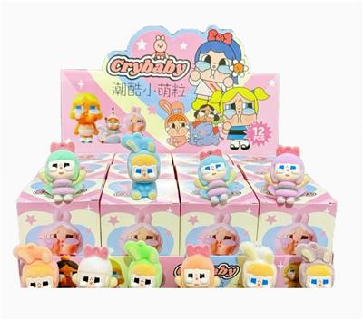 展示盒12只庄软胶植绒手机绳款
哭娃
混色混款 - OBL10364453