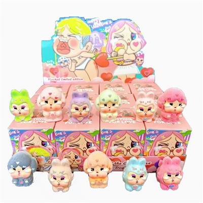 展示盒12只庄树脂植绒摆件
爱神的眼泪
混色混款 - OBL10364458