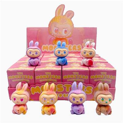 展示盒12只庄植绒摆件
马卡龙爱心拉布布
混色混款 - OBL10364461