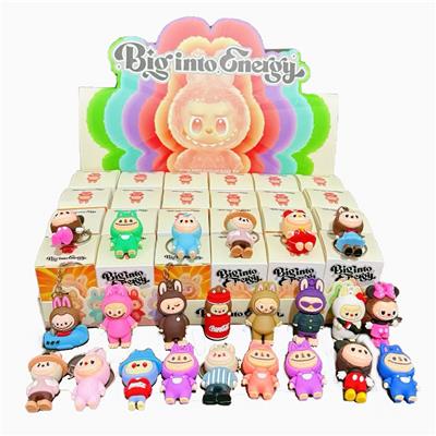 展示盒24只庄软胶钥匙扣挂件
拉布布
混色混款 - OBL10364483