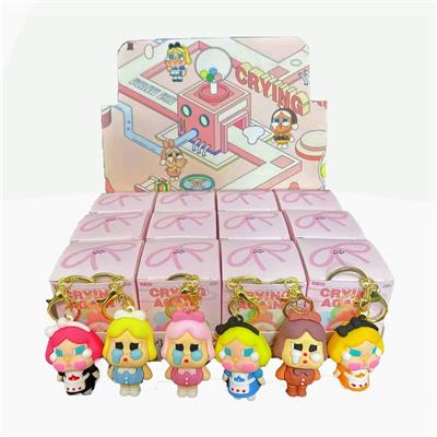 展示盒12只庄软胶钥匙扣挂件
大号哭娃
混色混款 - OBL10364489