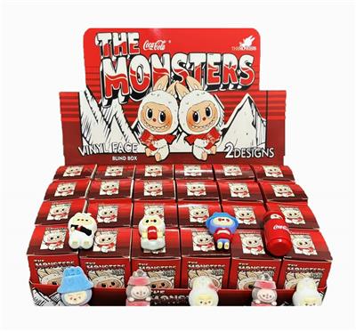 展示盒24只庄软胶植绒手机绳挂件        可乐拉布布
混色混款 - OBL10364523