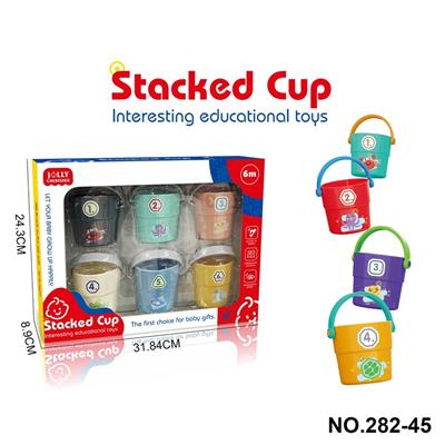 浴室叠叠乐水桶戏水玩具 - OBL10364768