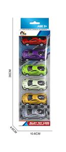 8.6合金车6只盒装 - OBL10364912