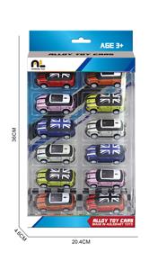 7.5合金车12只盒装 - OBL10364918