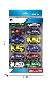 8.6肌肉跑车12只盒装 - OBL10364926