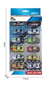 6.8合金车12只盒装 - OBL10364935