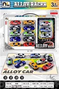 回力开窗礼盒地图套装8.6警车10+3只 - OBL10364967