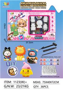 考古石膏彩绘/动物 - OBL10366217