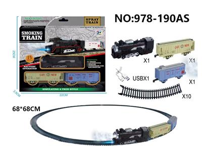 电动轨道火车带3.7锂电池 - OBL10366400