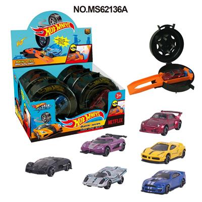 1:64风火轮轮胎弹射轨道合金车赛车跑车 - OBL10366637