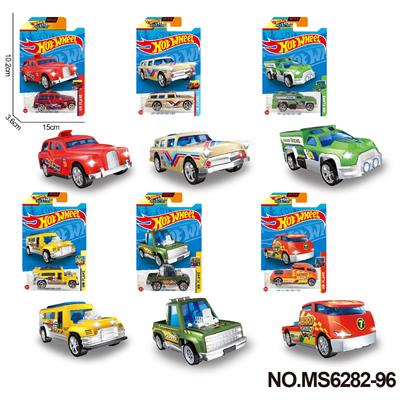 6款1:64风火轮合金车片装 - OBL10366681