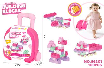 益智小颗粒女孩积木(100pcs) - OBL10367075