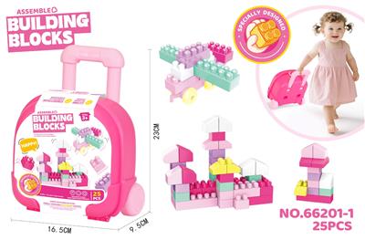 益智中颗粒女孩积木(25pcs) - OBL10367076