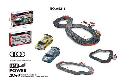 1:43  奥迪正版授权路轨赛车 （USB款） - OBL10367711