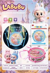 拉布布儿童敲鼓（灯光） - OBL10368462