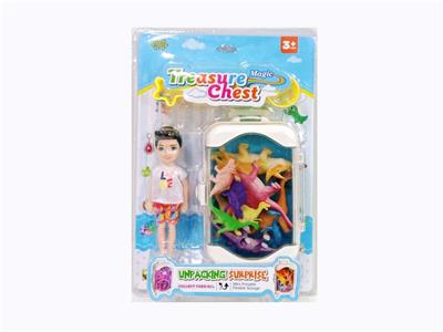 彩虹圈恐龙套装 - OBL10369011