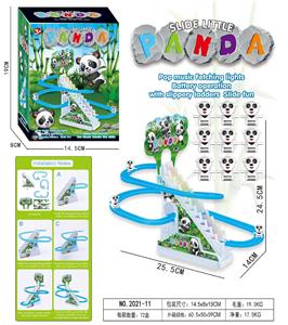 熊猫爬楼梯(9只) - OBL10369381