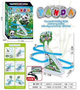 熊猫爬楼梯[3只熊猫]USB - OBL10369397