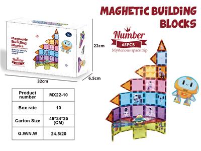 彩窗磁力片
趣味太空65PCS - OBL10369441