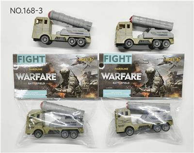 单只装回力军事导弹车（2款混装） - OBL10370360