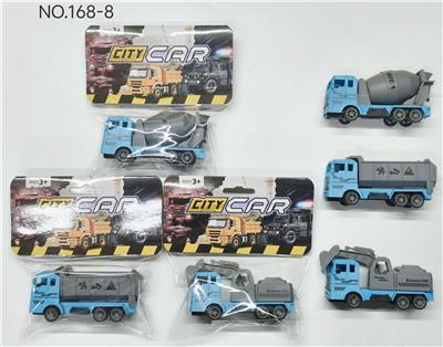 单只装回力警察工程车（3款混装） - OBL10370365