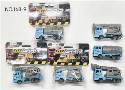 单只装回力警察工程车（3款混装） - OBL10370366