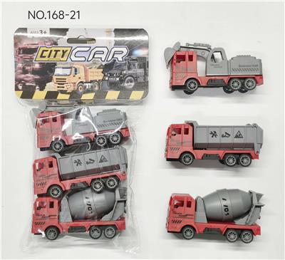 3只装回力消防工程车 - OBL10370378