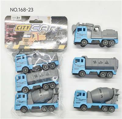 3只装回力警察工程车 - OBL10370380