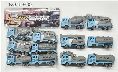 6只装回力警察工程车 - OBL10370387