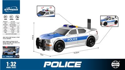 1：32 惯性声光德国警车
（声音、灯光） - OBL10370552