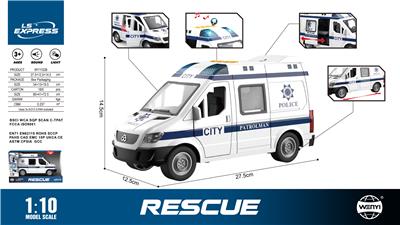 1:10惯性警车
（灯光，声音） - OBL10370554