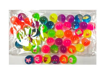 2.7CM袋装100粒动物弹跳球 - OBL10371201