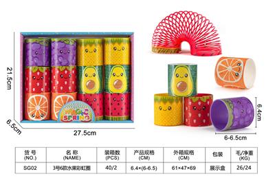 3号6款水果彩虹圈 - OBL10372055