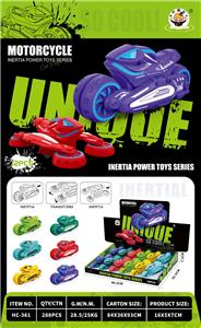 惯性特技-变形摩托车（惯性行驶摩托形态，炫酷变形飞船形态 车轮可转动惯性动力畅快驰骋） - OBL10372151