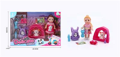 4.5寸娃娃宠物套装 - OBL10372490