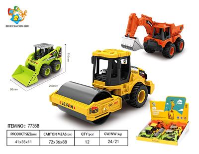 惯性工程车3款混装/6只 - OBL10372513