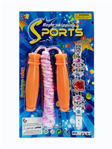 直把跳绳配电镀手环 - OBL10373063