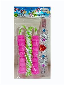 葫芦节跳绳配电镀手环 - OBL10373068