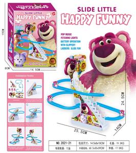 草莓熊爬楼梯(3只) - OBL10373368