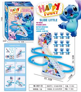 史迪仔爬楼梯(9只) - OBL10373373