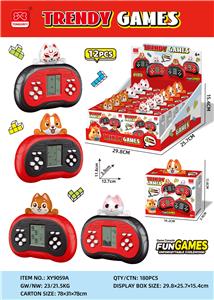 卡通益智游戏机[内置49种游戏1676关.用2节AA电池.不包电] - OBL10373500