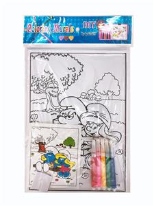 DIY立体水彩画 - OBL10373600