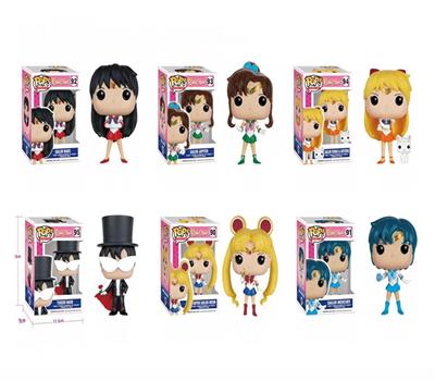 美少女战士公仔单只盒装（搪胶头，PVC身体）多款混装 - OBL10373713