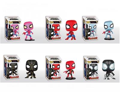 蜘蛛侠公仔单只盒装（搪胶头，PVC身体）多款混装 - OBL10373716