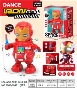 钢铁侠
电动声光跳舞机器人 - OBL10374164