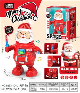 圣诞老人
电动声光跳舞机器人 - OBL10374174