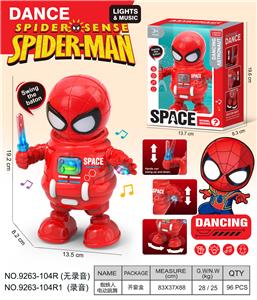 蜘蛛侠
电动声光跳舞机器人 - OBL10374187