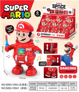 马里奥
电动声光跳舞机器人 - OBL10374194